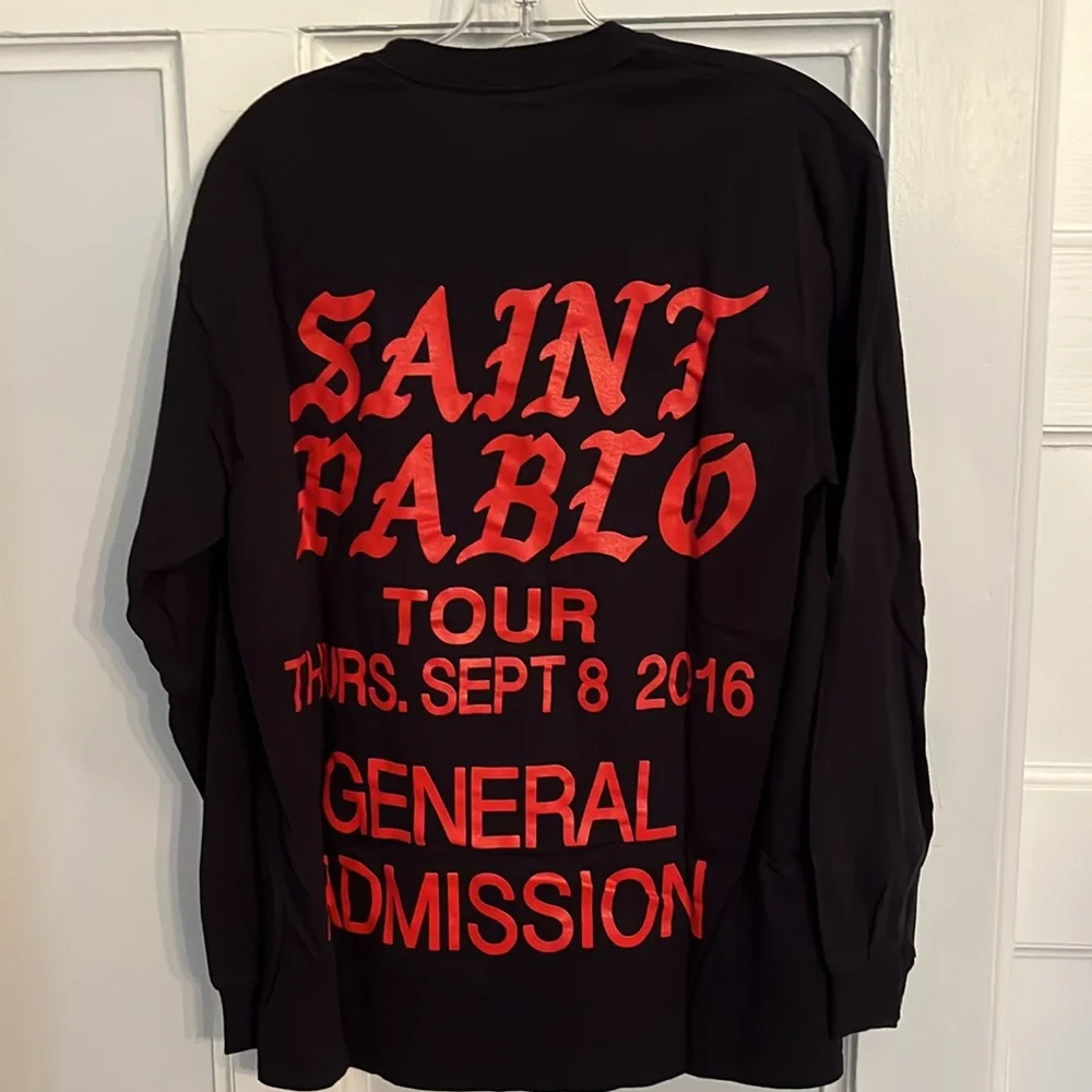 Replica Saint Pablo tour long sleeve T-shirt - Picture 2 of 2